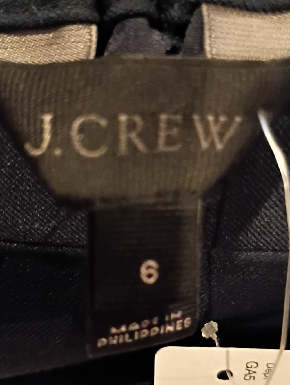 J. Crew Wool Blend Navy Women's Flared Tiered Skirt
